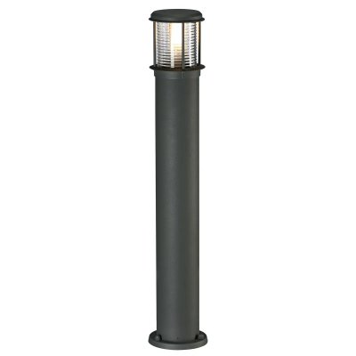 OTOS GLAS, zewnętrzna lampa podłogowa IP43, antracyt, maks. 15W