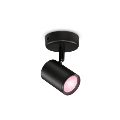 IMAGEO 1x regulowany reflektor czarny, kolorowe światło