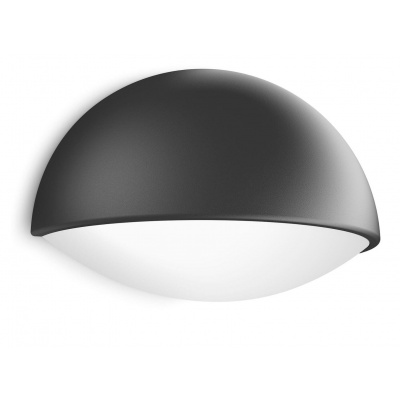 DUST WALL LATERN ANTHRACITE  1X3W 230V