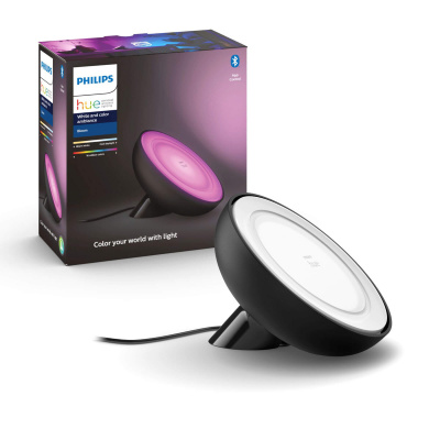 PHILIPS HUE- Oprawa Bloom - CZARNA COLOR AND WHITE AMBIANCE 8W
